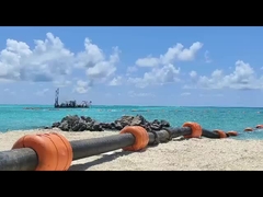 DN315 এইচডিপিই পাইপ পিই হুল এবং উচ্চ ঘনত্ব পিই ফোম ফিল ইন সঙ্গে ভাসমান