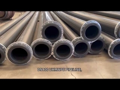 ফ্ল্যাঞ্জযুক্ত ইউএইচএমডাব্লুপিই খনির পিছনের নিষ্কাশন পাইপলাইন