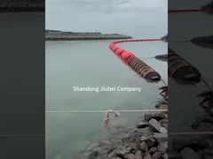 দীর্ঘ জীবন ব্যবহার করে পলিথিলিন পাইপ ফ্লোটার ইম্প্যাক্ট প্রতিরোধের সাথে কমলা রঙের ভাস্বরতা > 150N