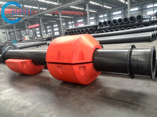 4" 8" MDPE HDPE পাইপ ফ্লোটার ভাসমান বয় বালি নিষ্কাশন ফ্লোটার