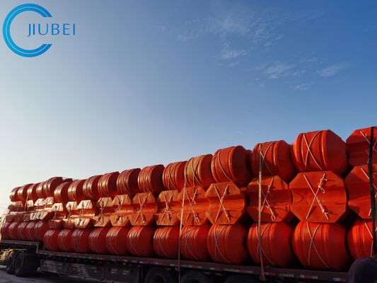 4" 8" MDPE HDPE পাইপ ফ্লোটার ভাসমান বয় বালি নিষ্কাশন ফ্লোটার