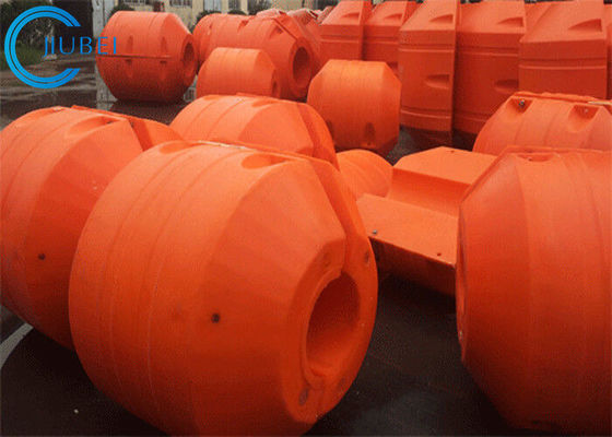 রাবার পায়ের পাতার মোজাবিশেষ জলের পাইপ ভাসছে Buoys ডক বড় ক্ষমতা HDPE পন্টুন ফ্লোট