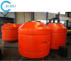 রাবার পায়ের পাতার মোজাবিশেষ জলের পাইপ ভাসছে Buoys ডক বড় ক্ষমতা HDPE পন্টুন ফ্লোট