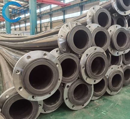 3 - 50mm পুরুত্ব স্যান্ডব্লাস্ট UHMWPE পাইপ 0.25 - 2.5MPa চাপ