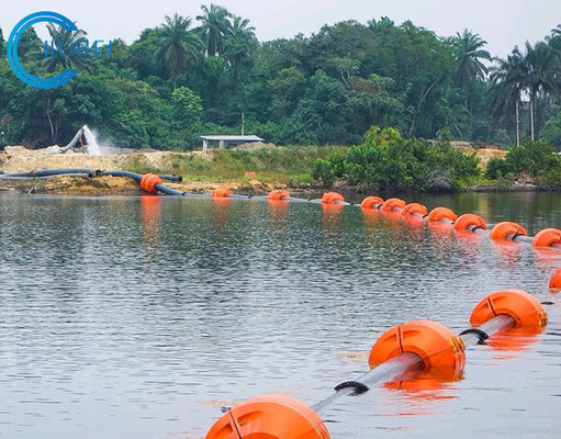 2 - 12 মি ইউনিট দৈর্ঘ্য স্যান্ডব্লাস্ট UHMWPE পাইপ 0.25 - 2.5MPa সহজ ইনস্টলেশন