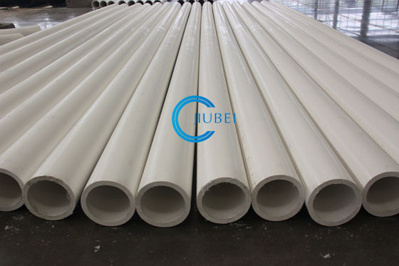 2 - 12 মি ইউনিট দৈর্ঘ্য স্যান্ডব্লাস্ট UHMWPE পাইপ 0.25 - 2.5MPa সহজ ইনস্টলেশন