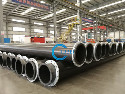 মসৃণ পৃষ্ঠ UHMWPE পাইপ এক্সট্রুডিং উত্পাদন বোল্ট এবং বাদাম সহ ISO9001 শংসাপত্র অন্তর্ভুক্ত