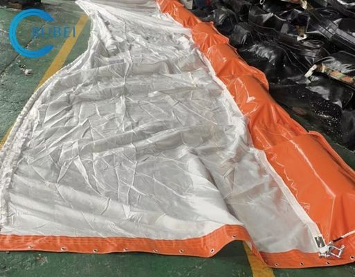 25% প্রসারিত সিল্ট পর্দা 60-130KN/M টান শক্তি অ্যান্টি জারা