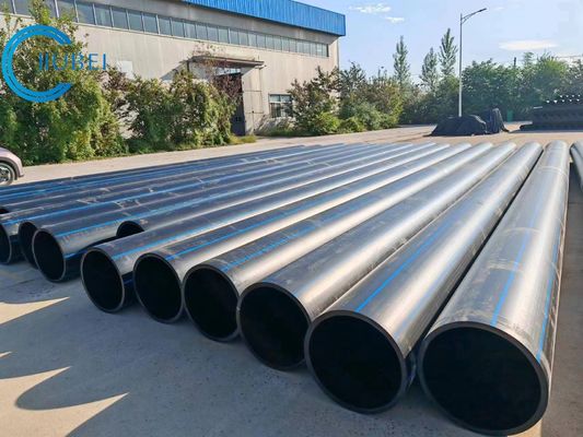 ওয়েল্ডিং সংযোগ DN500 HDPE পাইপলাইন সঙ্গে এবং চমৎকার নমনীয়তা