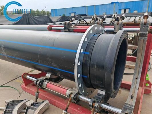 ওয়েল্ডিং সংযোগ DN500 HDPE পাইপলাইন সঙ্গে এবং চমৎকার নমনীয়তা