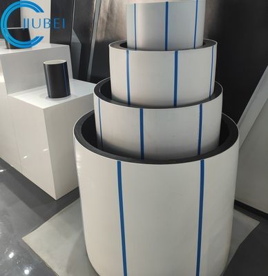 ওয়েল্ডিং সংযোগ DN500 HDPE পাইপলাইন সঙ্গে এবং চমৎকার নমনীয়তা