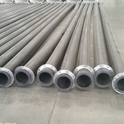 পোশাক প্রতিরোধী কালো নমনীয় UHMWPE পাইপ S শিল্প পাইপিং সিস্টেমের জন্য
