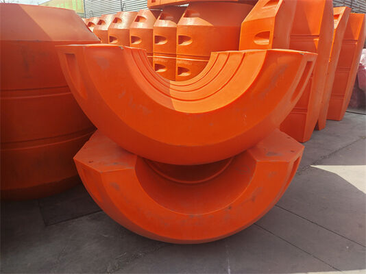 এইচডিপিই ড্রেজিং পাইপ ফ্লোটিং বিভিন্ন ড্রেজিং পরিবেশগত পরিস্থিতিতে ডিসচার্জিং পায়ের পাতার মোজাবিশেষ এবং পাইপলাইনগুলির জন্য ভাসমানতা এবং সমর্থন প্রদান করে